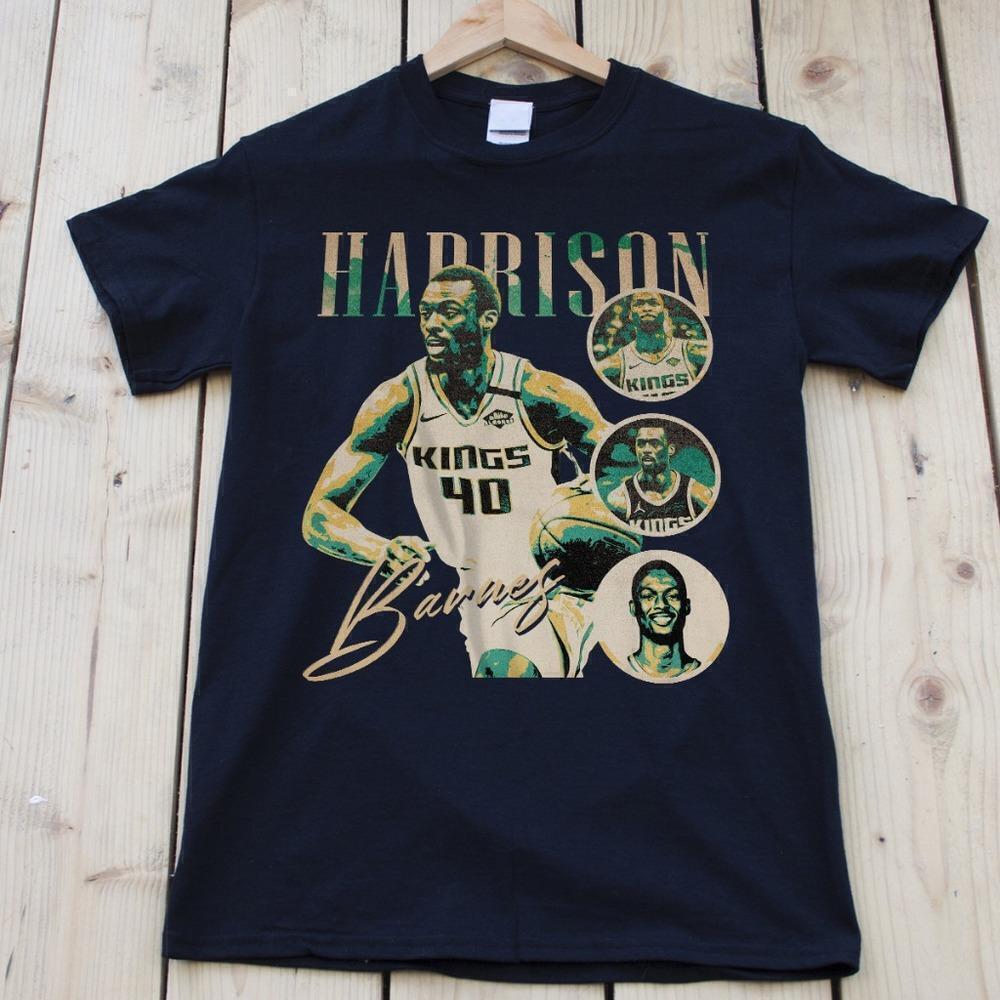 Harrison Barnes NBA Basketball Player Fan Gift Streetwear T-Shirt